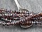 *25* 6xmm Fuschia Crystal Picasso Turbine Cathedral Beads